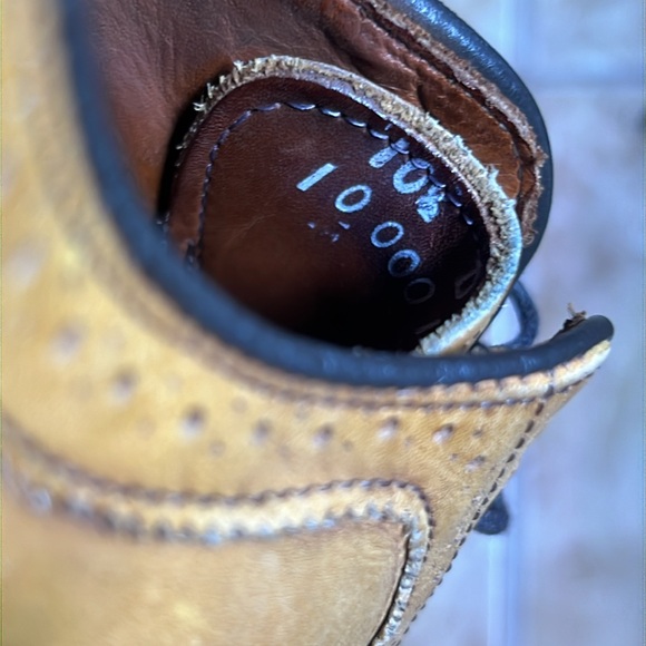 Brooks Brothers Men’s Walnut Leather Oxford , Size 10.5, Re-Soled - Picture 8 of 9